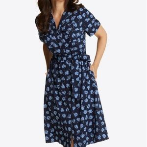 NWT Draper James Barbara Utility Dress in Poppy 10